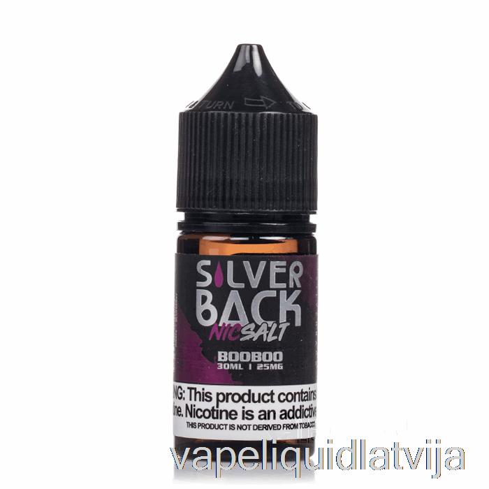 Booboo - Silverback Sula Co. Sāļi - 30ml 25mg Vape šķidrums